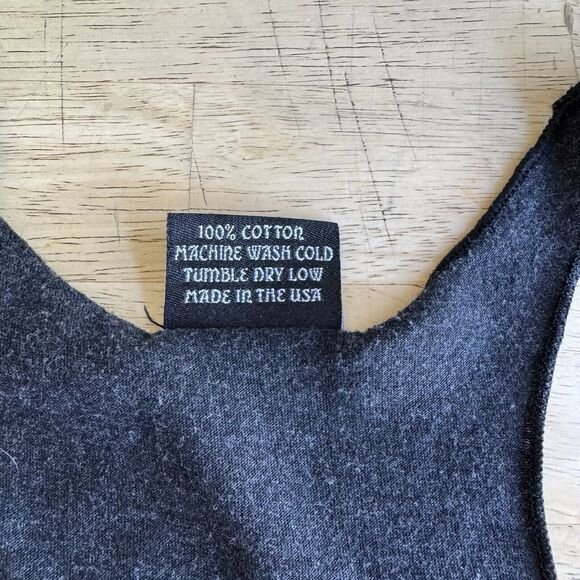 Low Brow Art Co. Miss Cherry Martini Racer Back Tank Top Mod Pin Up Altered Med - Picture 9 of 12